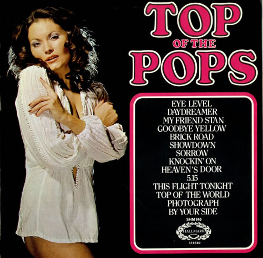 Top Of The Pops Top Of The Pops Vol. 34 UK vinyl LP album (LP record) SHM840