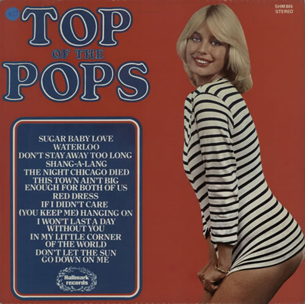 Top Of The Pops Top Of The Pops Vol. 38 UK vinyl LP album (LP record) SHM865