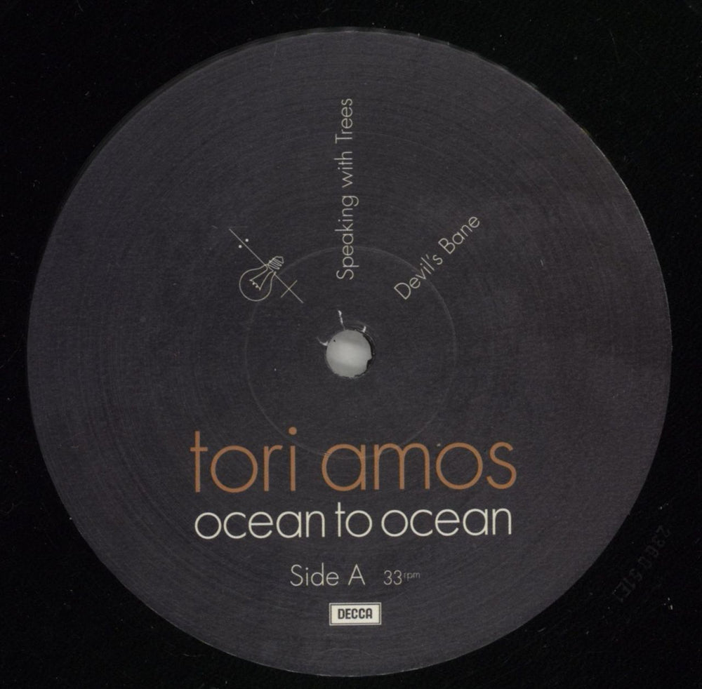 Tori Amos Ocean To Ocean - Autographed UK 2-LP vinyl record set (Double LP Album) TOR2LOC880111