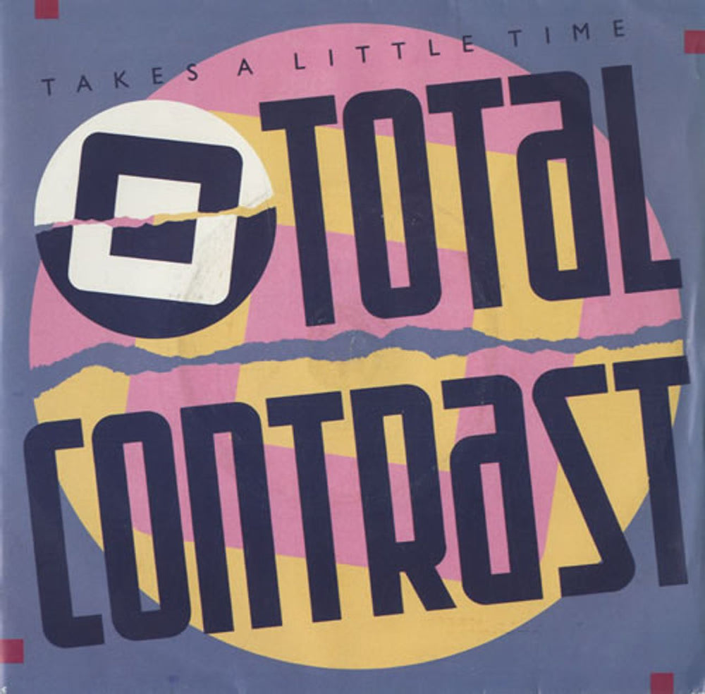 Total Contrast Takes A Little Time UK 7" vinyl single (7 inch record / 45) LON71