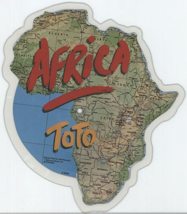 Toto Africa UK Shaped picture disc — RareVinyl.com