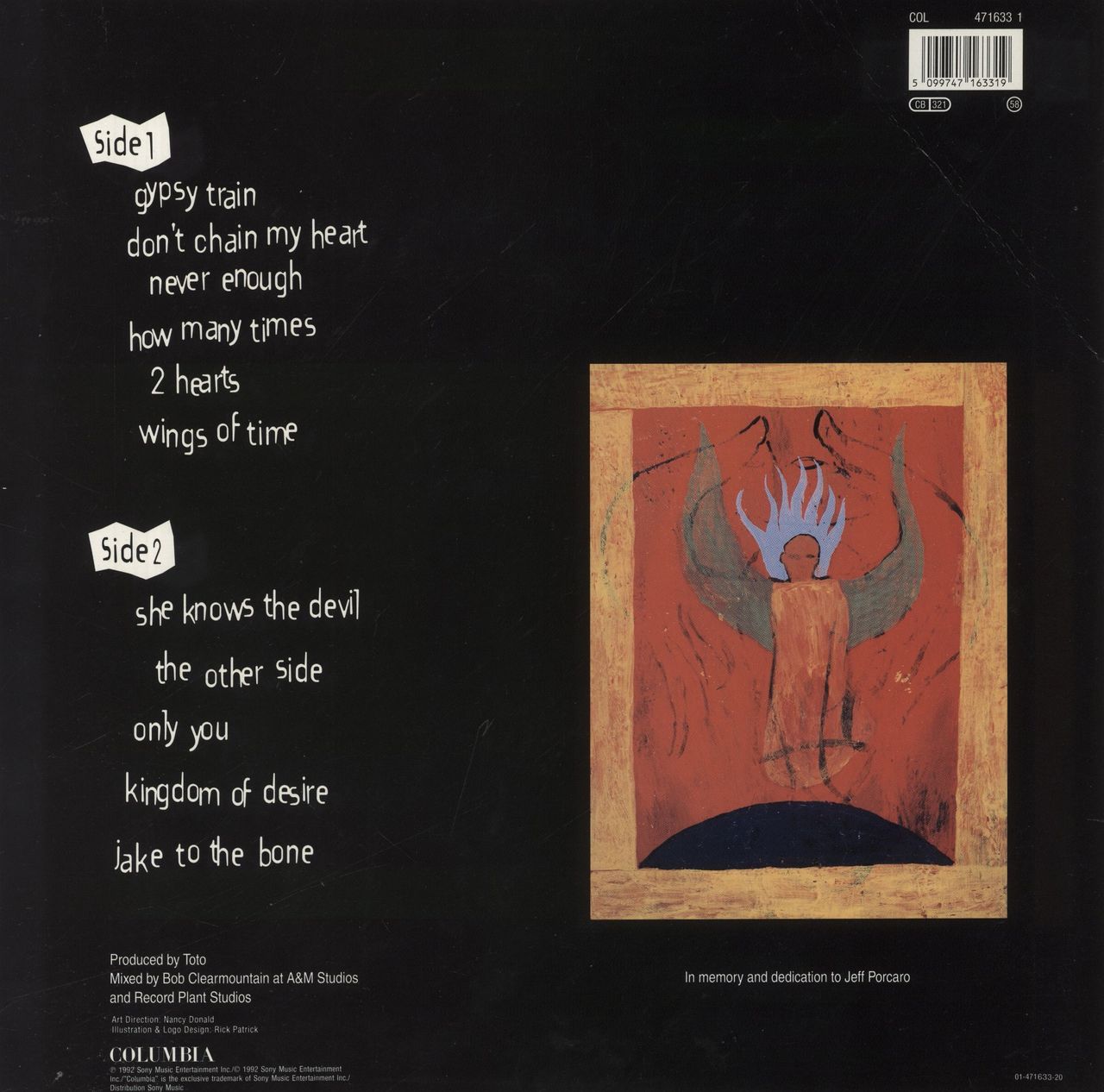 Toto Kingdom Of Desire Dutch Promo Vinyl LP — RareVinyl.com