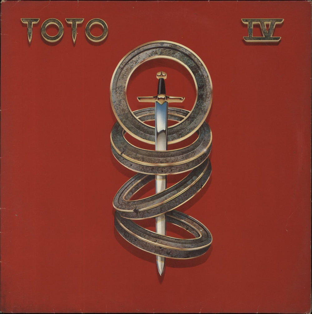 Toto Toto IV Dutch vinyl LP album (LP record) 85529