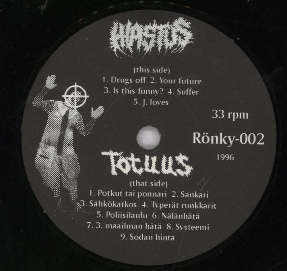 Totuus Sankari / Untitled Finnish 7" vinyl single (7 inch record / 45) 67807SA835559