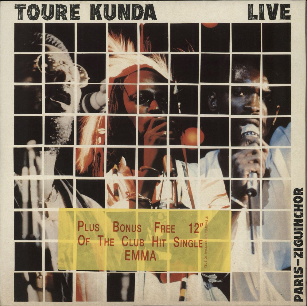Touré Kunda Live Paris - Ziguinchor UK 2-LP vinyl record set (Double LP Album) CELL6106