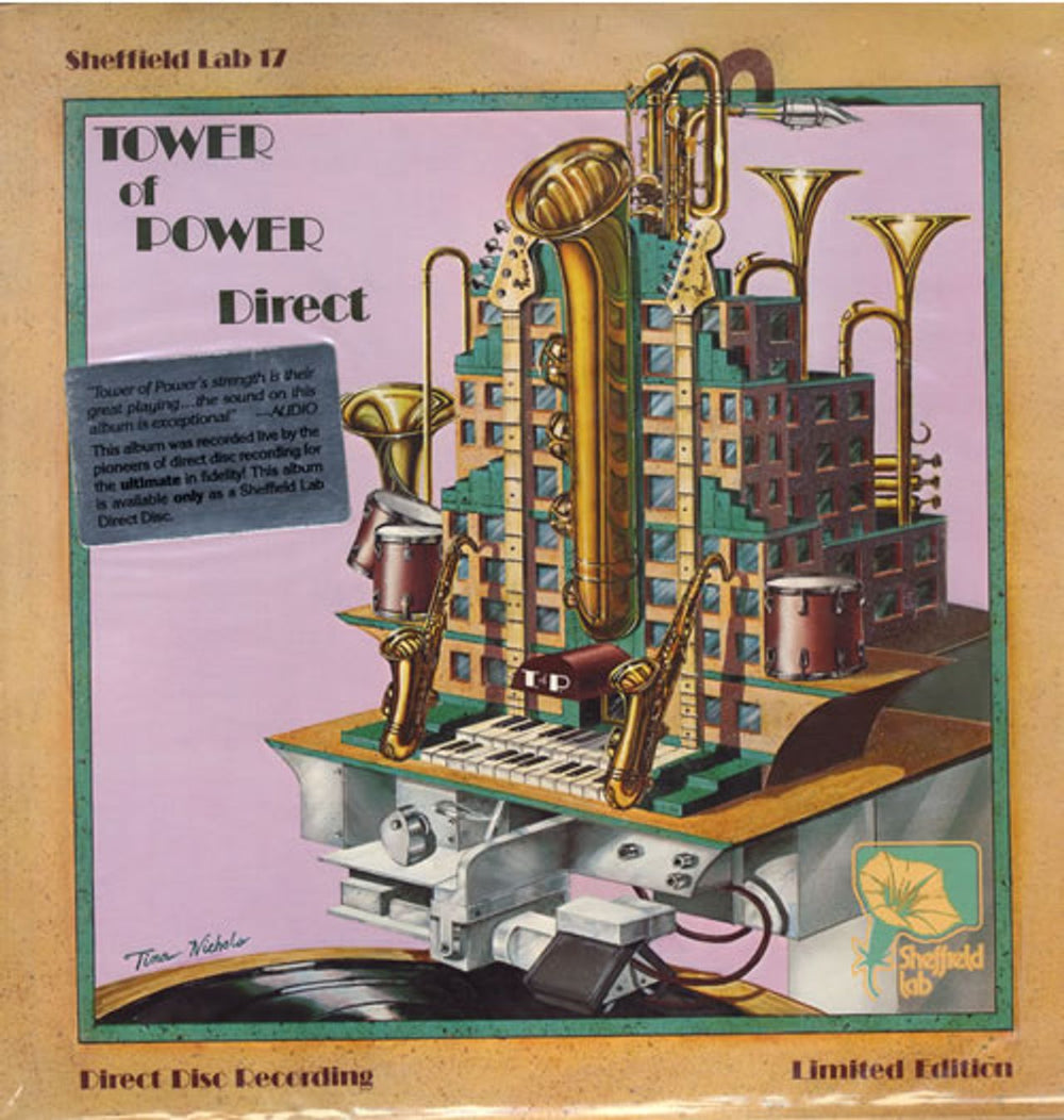 Tower Of Power Direct US vinyl LP album (LP record) LAB17