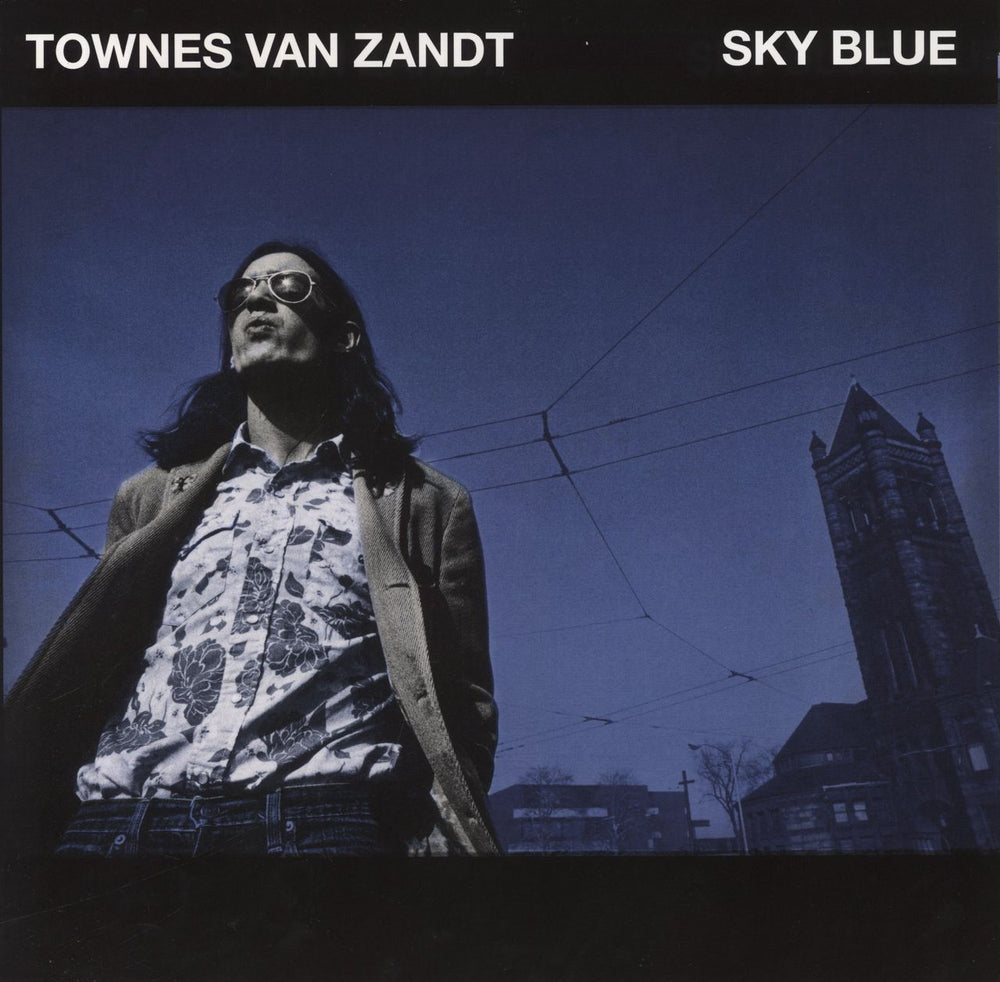 Townes Van Zandt Sky Blue US vinyl LP album (LP record) FP17063