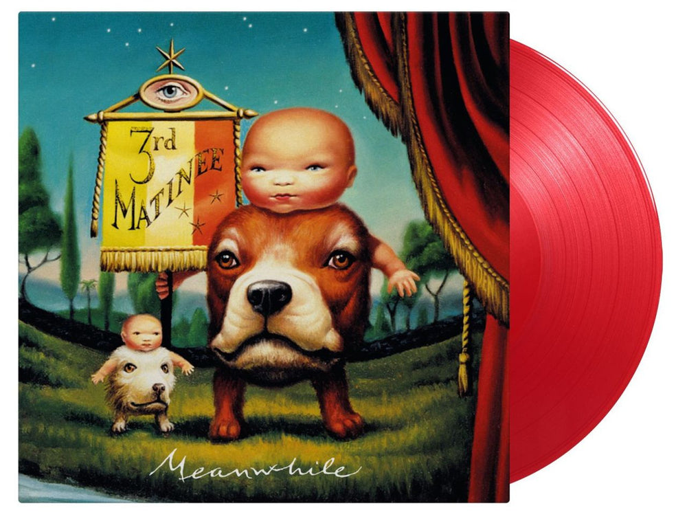 Toy Matinee Meanwhile - Red Translucent Vinyl 180 Gram UK vinyl LP album (LP record) MOVLP3429