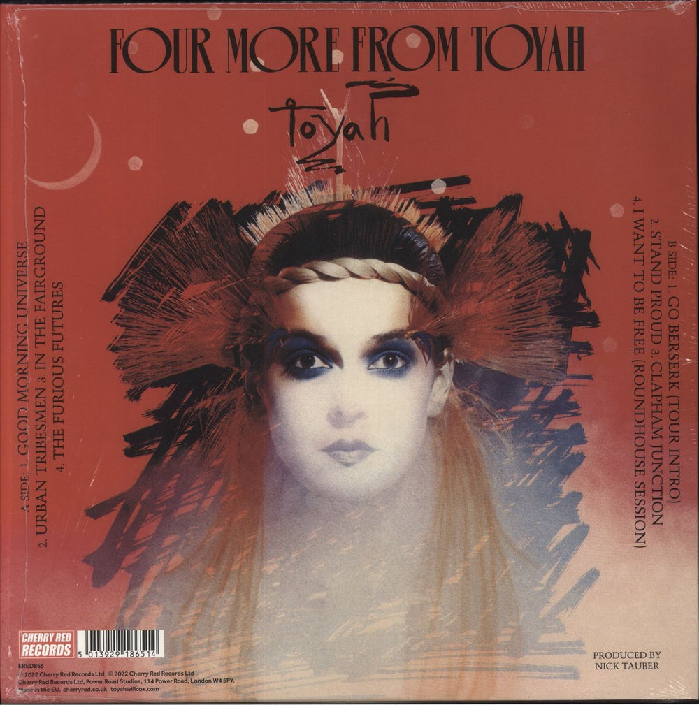 Toyah Four More From Toyah - Neon Violet Vinyl UK vinyl LP album (LP record) 5013929186514
