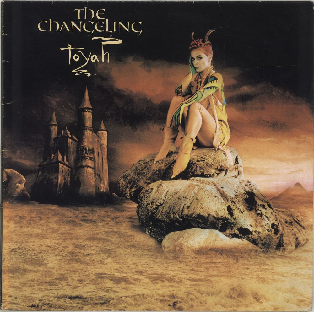 Toyah The Changeling + Insert UK vinyl LP album (LP record) VOOR9