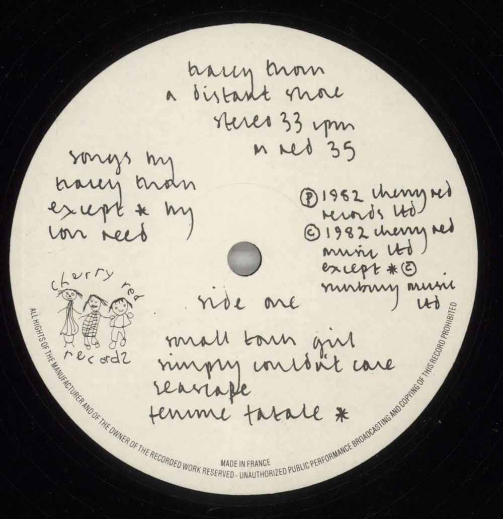 Tracey Thorn A Distant Shore - VG UK vinyl LP album (LP record) TYTLPAD876851