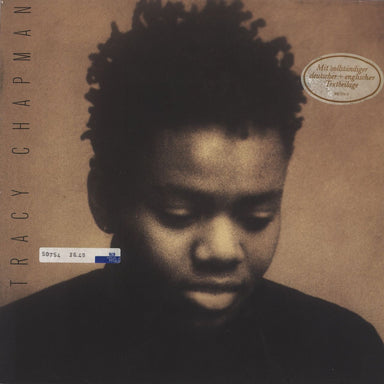 Tracy Chapman Tracy Chapman - 1st - German Hype Sticker UK vinyl LP album (LP record) EKT44