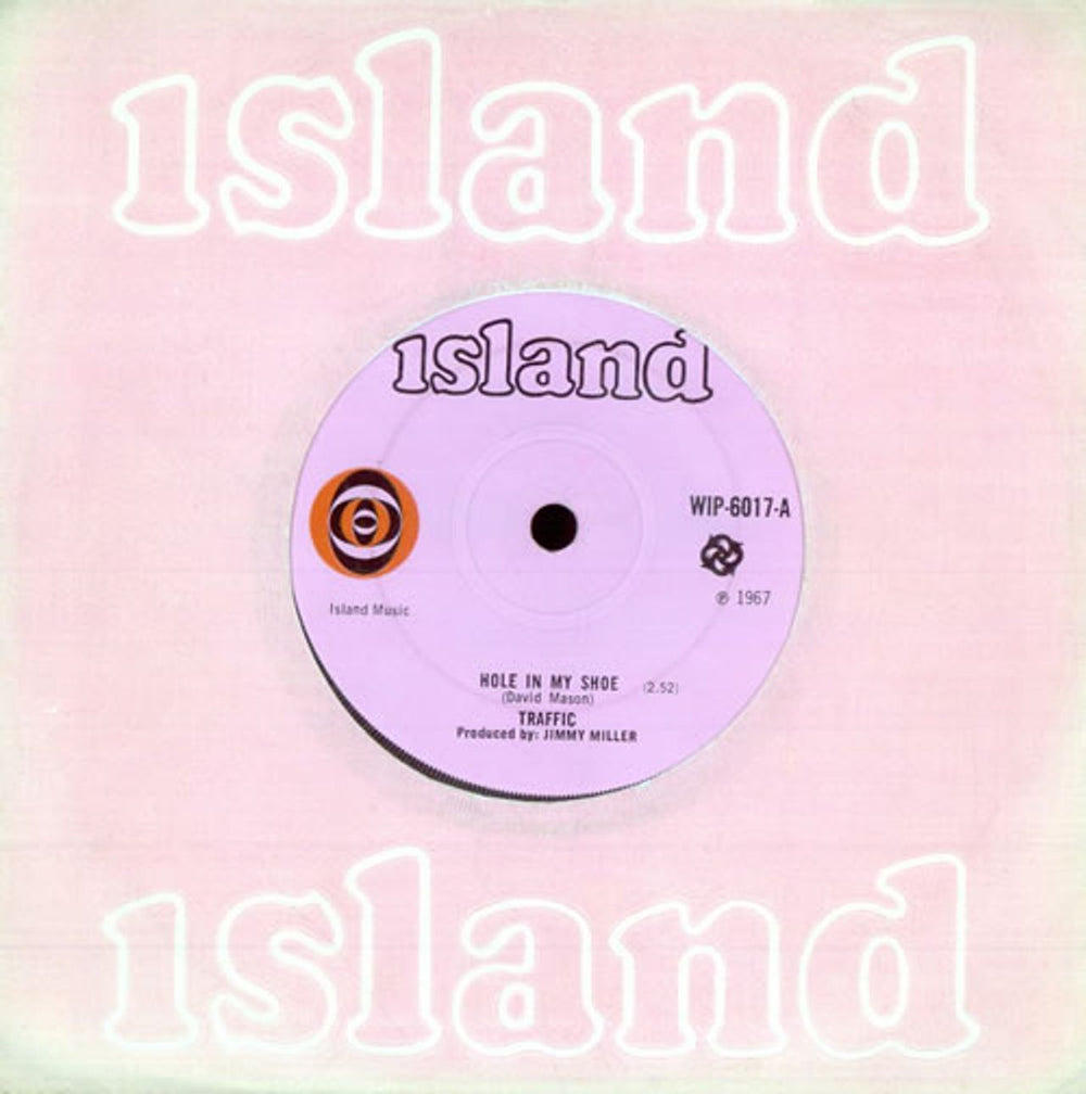 Traffic Hole In My Shoe - Solid UK 7" vinyl single (7 inch record / 45) WIP-6017