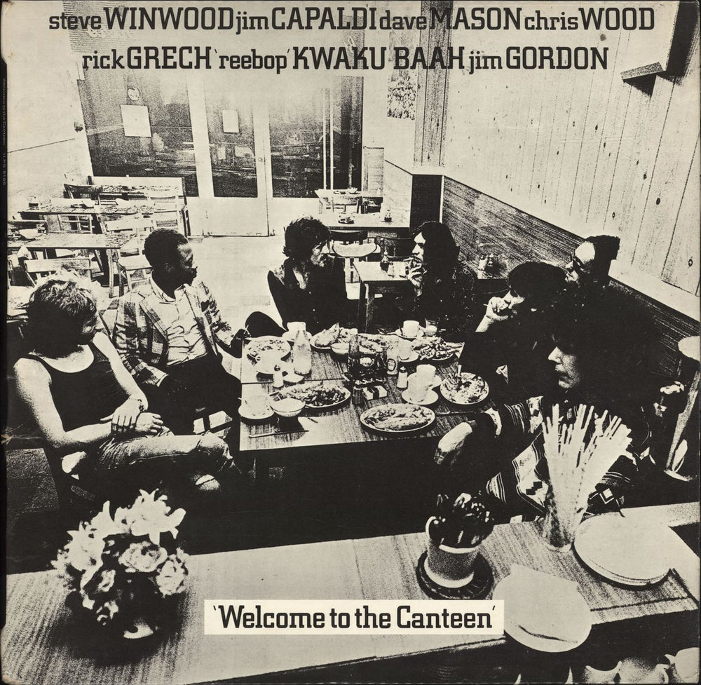 Traffic Welcome To The Canteen - 1st - EX UK vinyl LP album (LP record) ILPS9166