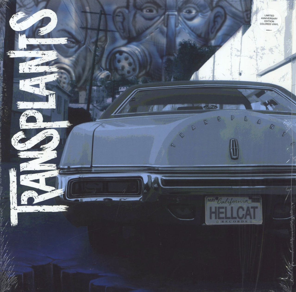 Transplants Tranplants - Cool Blue Vinyl UK 2-LP vinyl record set (Double LP Album) 80448-2