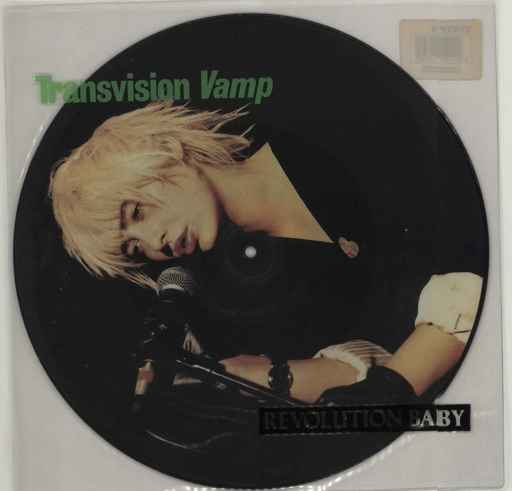 Transvision Vamp Revolution Baby UK 12" vinyl picture disc (12 inch picture record) TVVTP4