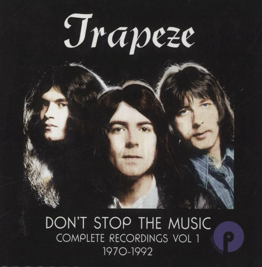 Trapeze Don't Stop The Music Complete Recordings Vol 1 1970 - 1992 UK 6-CD album set PURPLEBOX029