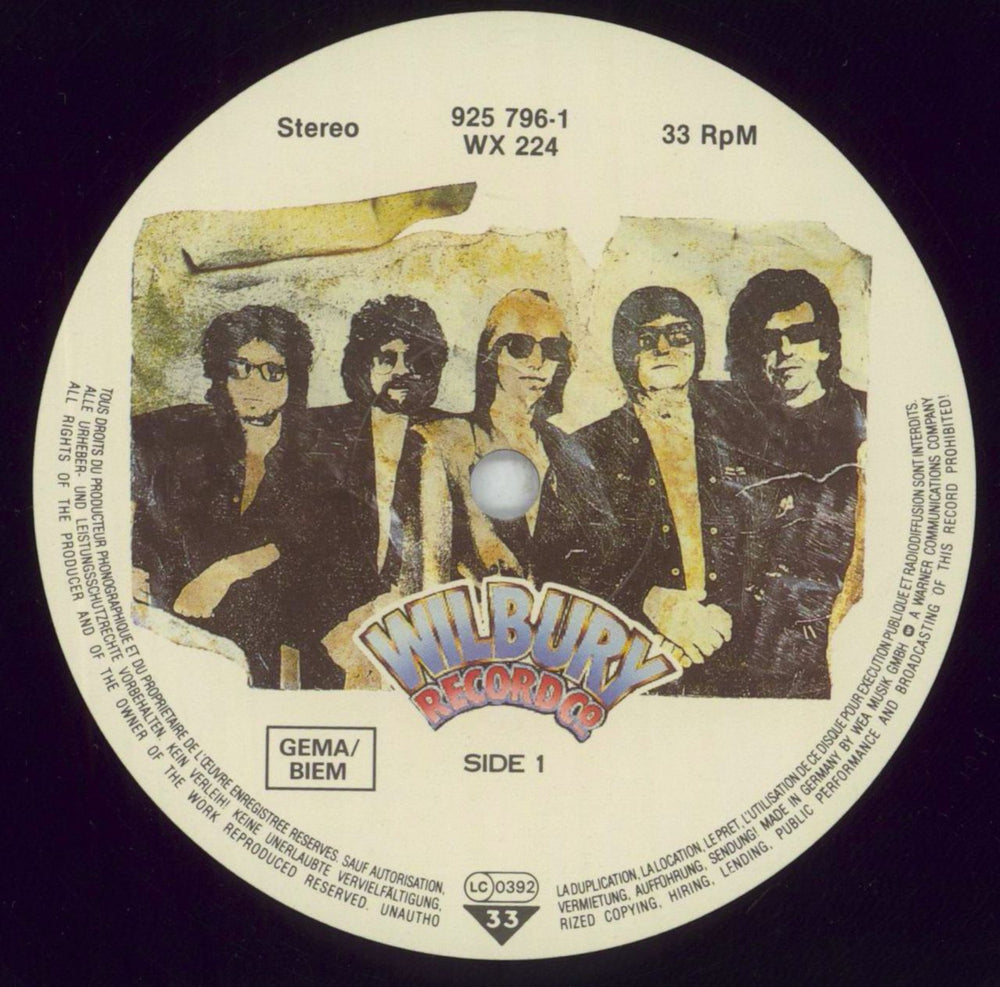 Traveling Wilburys Volume One - EX UK vinyl LP album (LP record) TRVLPVO183482