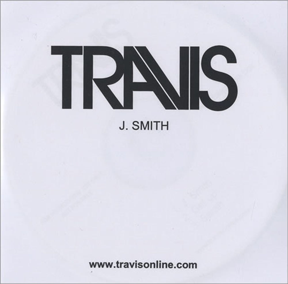 Travis (90s) J. Smith UK Promo CD-R acetate CD-R