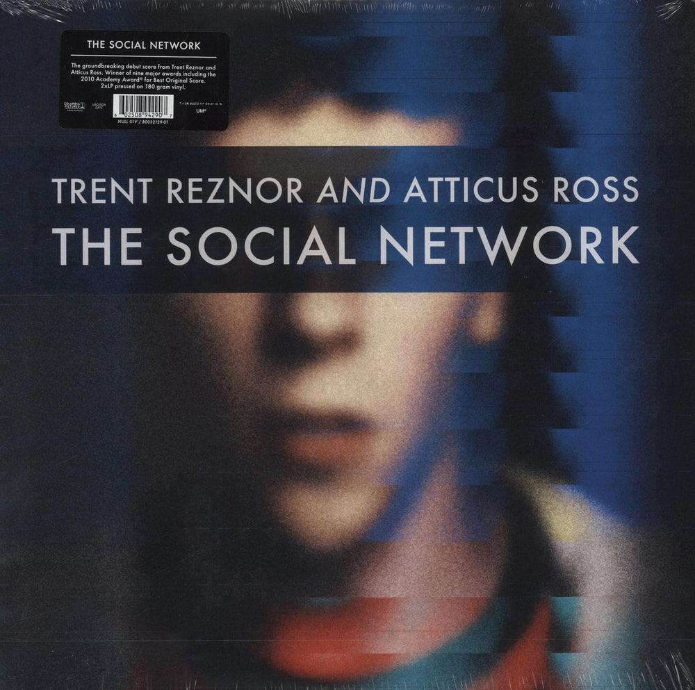 Trent Reznor The Social Network - 180 Gram Vinyl - Sealed US 2-LP vinyl record set (Double LP Album) NULL01V