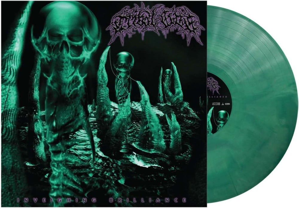 Tribal Gaze Inveighing Brilliance - Green Swirl Vinyl - Sealed UK vinyl LP album (LP record) 4065629744328