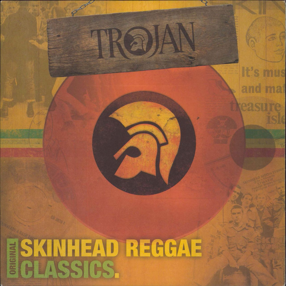 Trojan Records Original Skinhead Reggae Classics - VG UK vinyl LP album (LP record) TBL1028