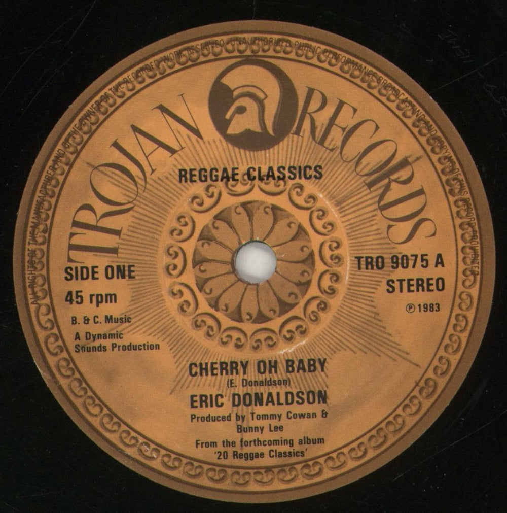 Trojan Records Reggae Classics UK 7" vinyl single (7 inch record / 45) T0607RE859433