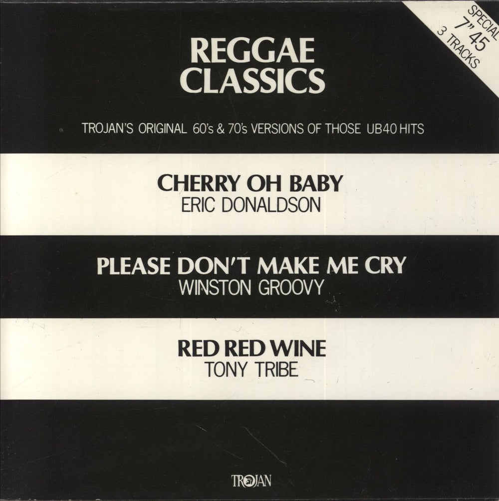 Trojan Records Reggae Classics UK 7" vinyl single (7 inch record / 45) TRO9075