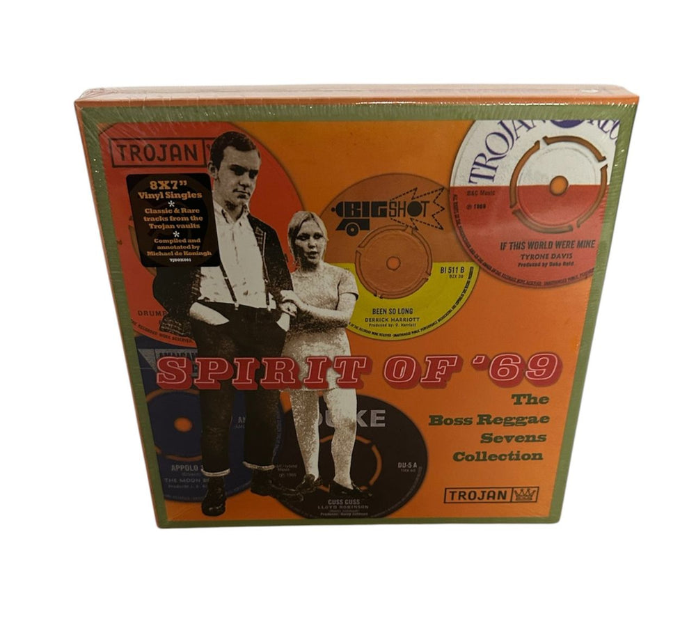 Trojan Records Spirit Of '69 - The Boss Reggae Sevens Collection - Sealed UK 7" single box set TJBOX001