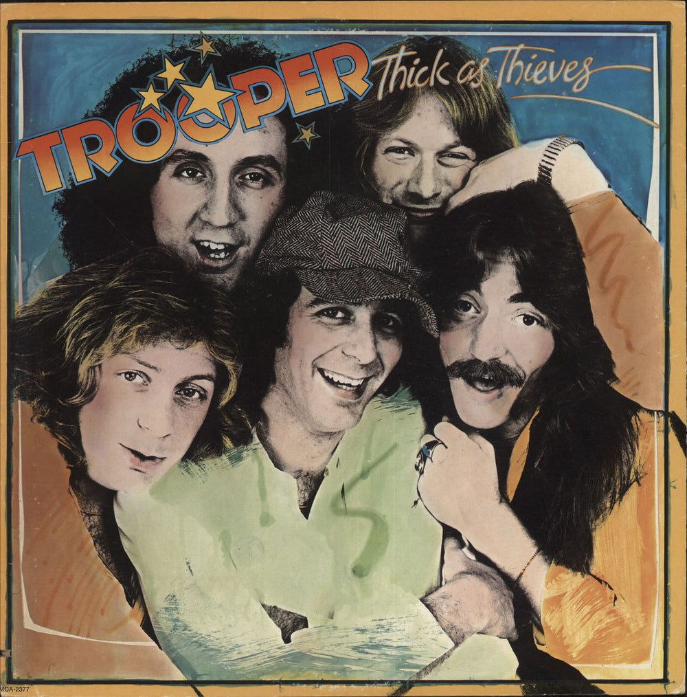 Trooper Thick As Thieves US Promo vinyl LP album (LP record) MCA-2377