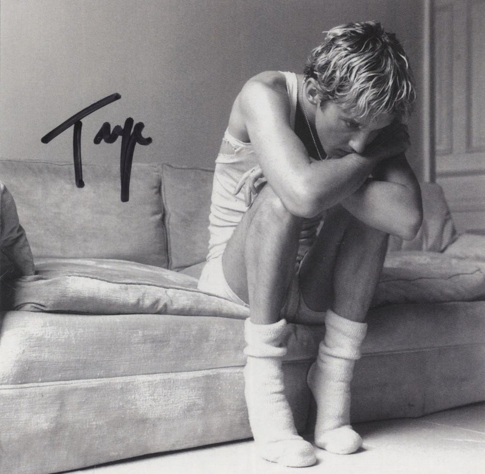 Troye Sivan Something To Give Each Other + Autographed Postcard UK vinyl LP album (LP record)