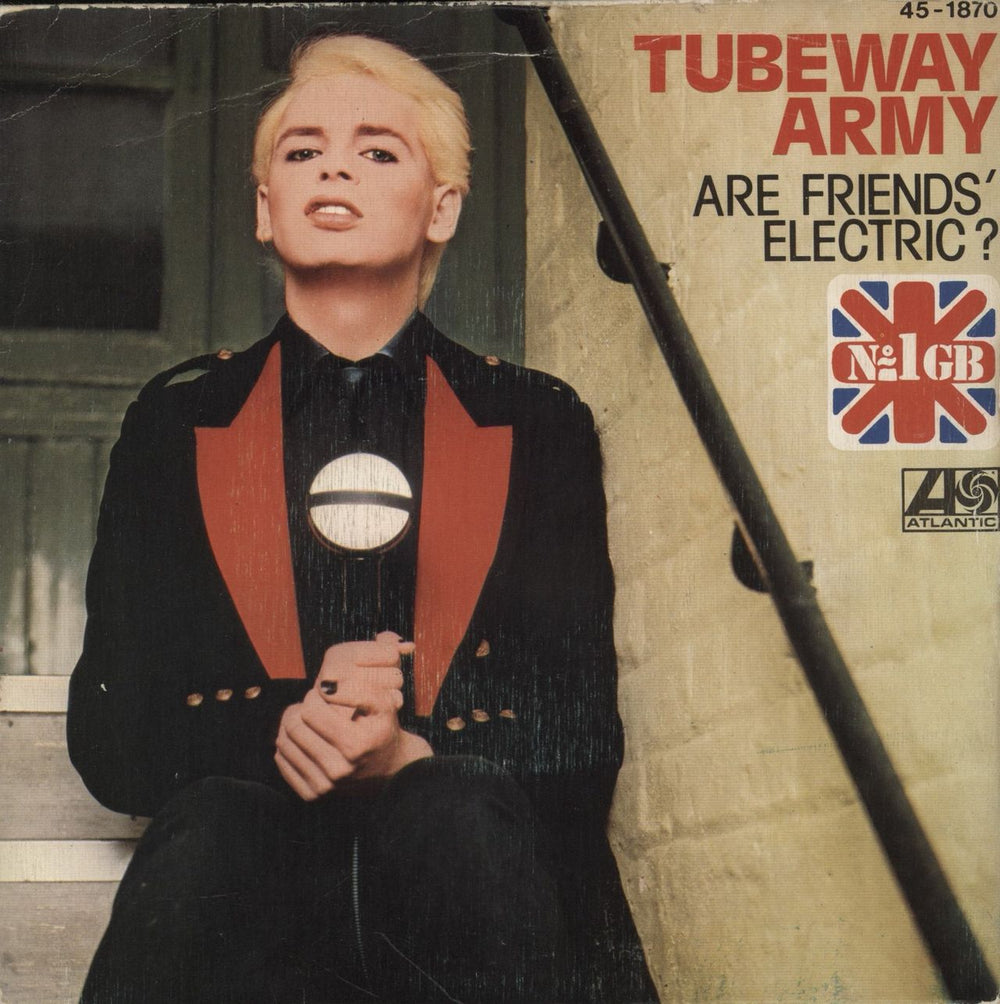 Tubeway Army Are 'Friends' Electric? (¿Son Los Amigos Eléctricos?) Spanish 7" vinyl single (7 inch record / 45) 45-1870