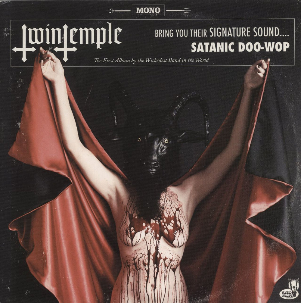 Twin Temple Twin Temple [Bring You Their Signature Sound.... Satanic Doo-Wop] UK vinyl LP album (LP record) RISELP225
