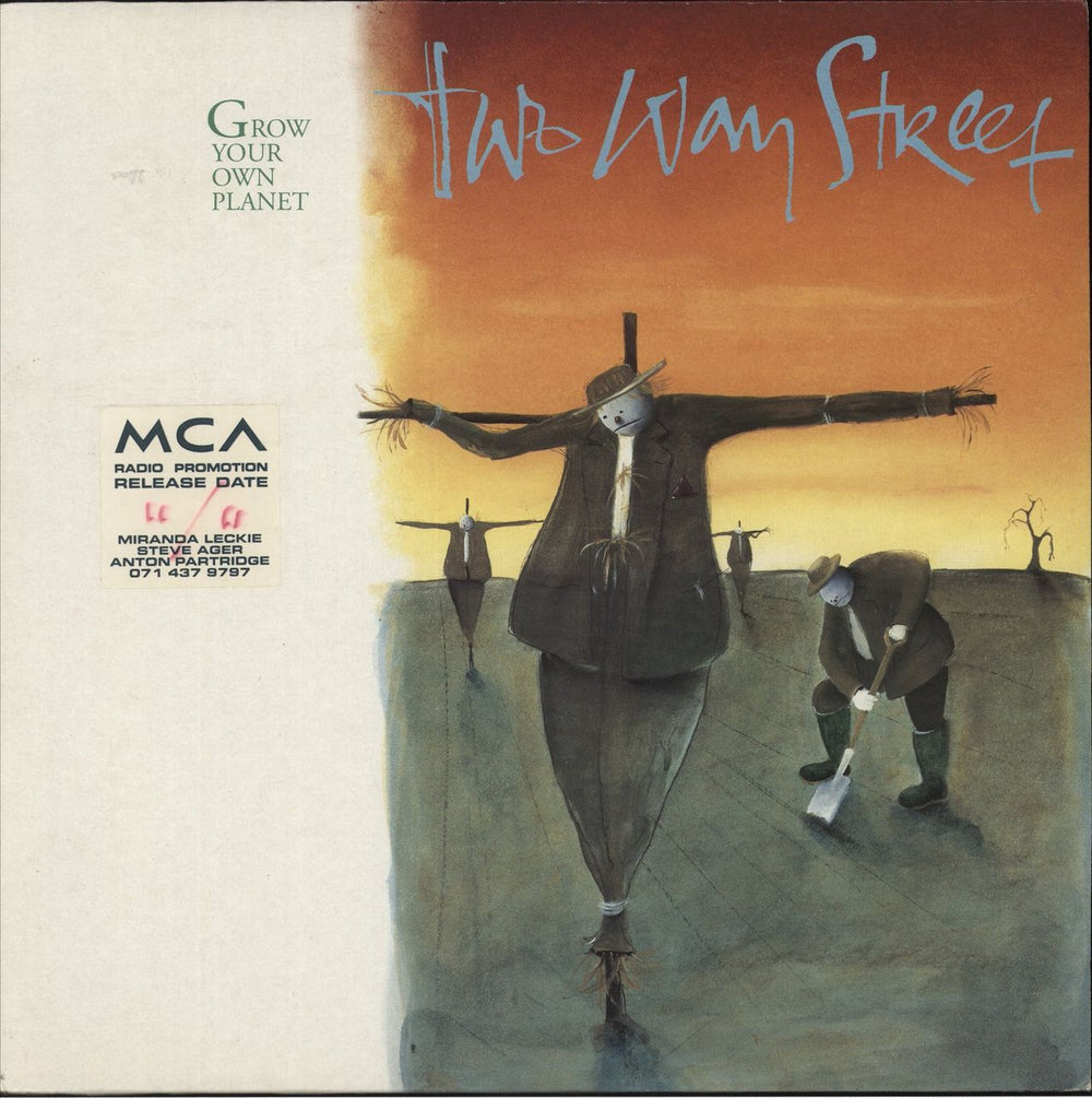 Two Way Street Grow Your Own Planet - Radio Promo UK Promo vinyl LP album (LP record) MCA10455