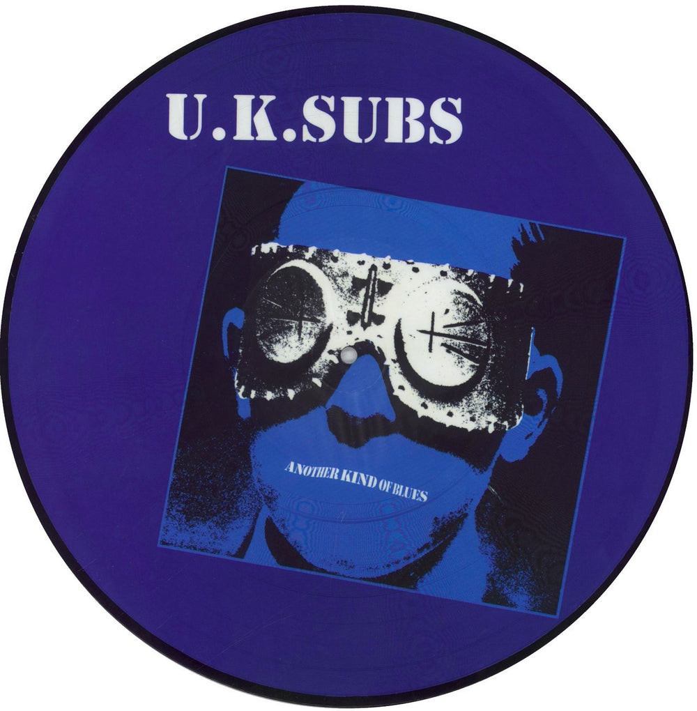 U.K. Subs Another Kind Of Blues - Picture Disc UK vinyl LP album (LP record) AHOYPD134