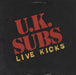 U.K. Subs Live Kicks - EX UK vinyl LP album (LP record) MAIL1