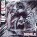 U.K. Subs Screaming Senile - Red & Black Vinyl + Bonus CD UK vinyl LP album (LP record)