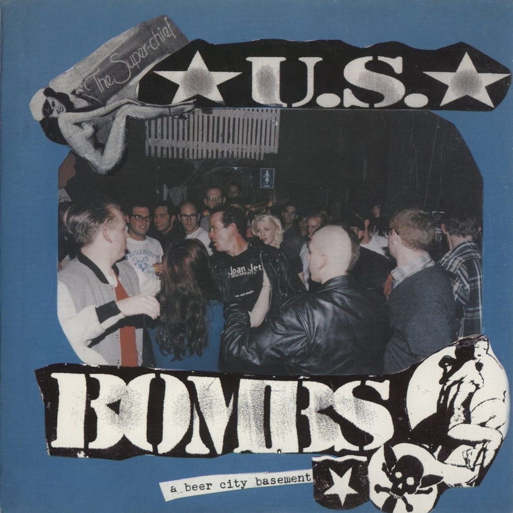 U.S. Bombs A Beer City Basement US 7" vinyl single (7 inch record / 45) BCR069