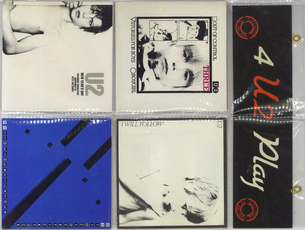 U2 4 U2 Play - includes New Year's Day - EX Irish 7" vinyl single (7 inch record / 45) 4U2PLAY