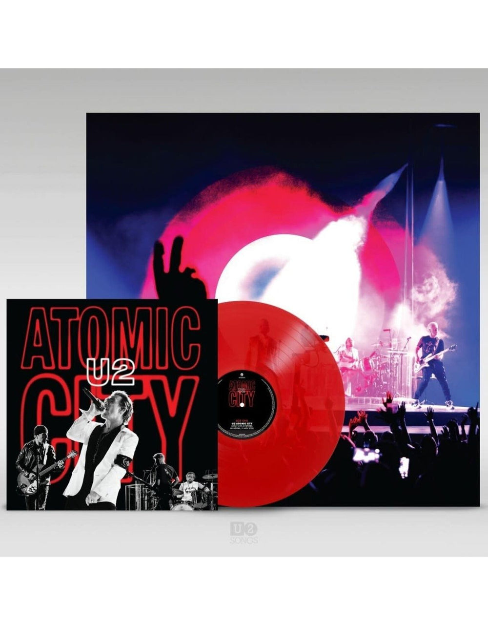 U2 Atomic City - Red Vinyl + Poster - RSD 2024 - Sealed UK 10" vinyl single (10 inch record) U-210AT834147