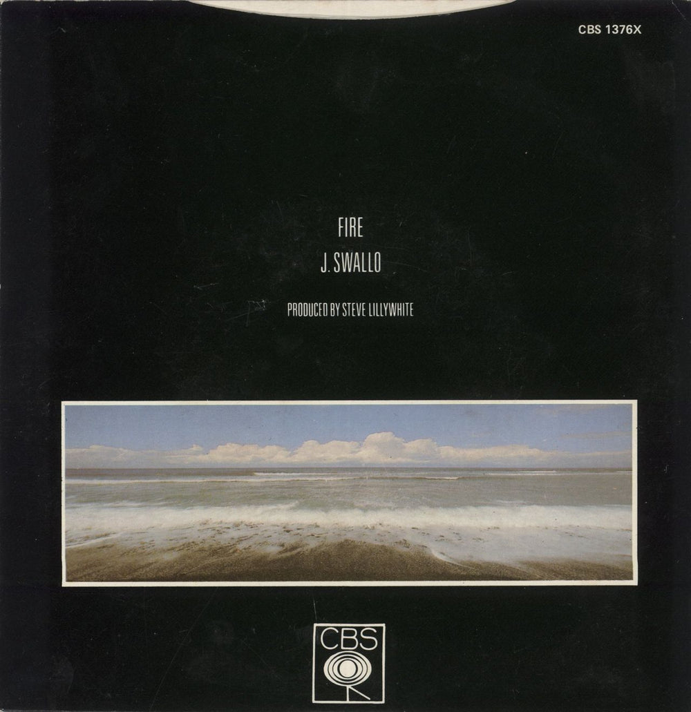 U2 Fire - Red Label Irish 7" vinyl single (7 inch record / 45)