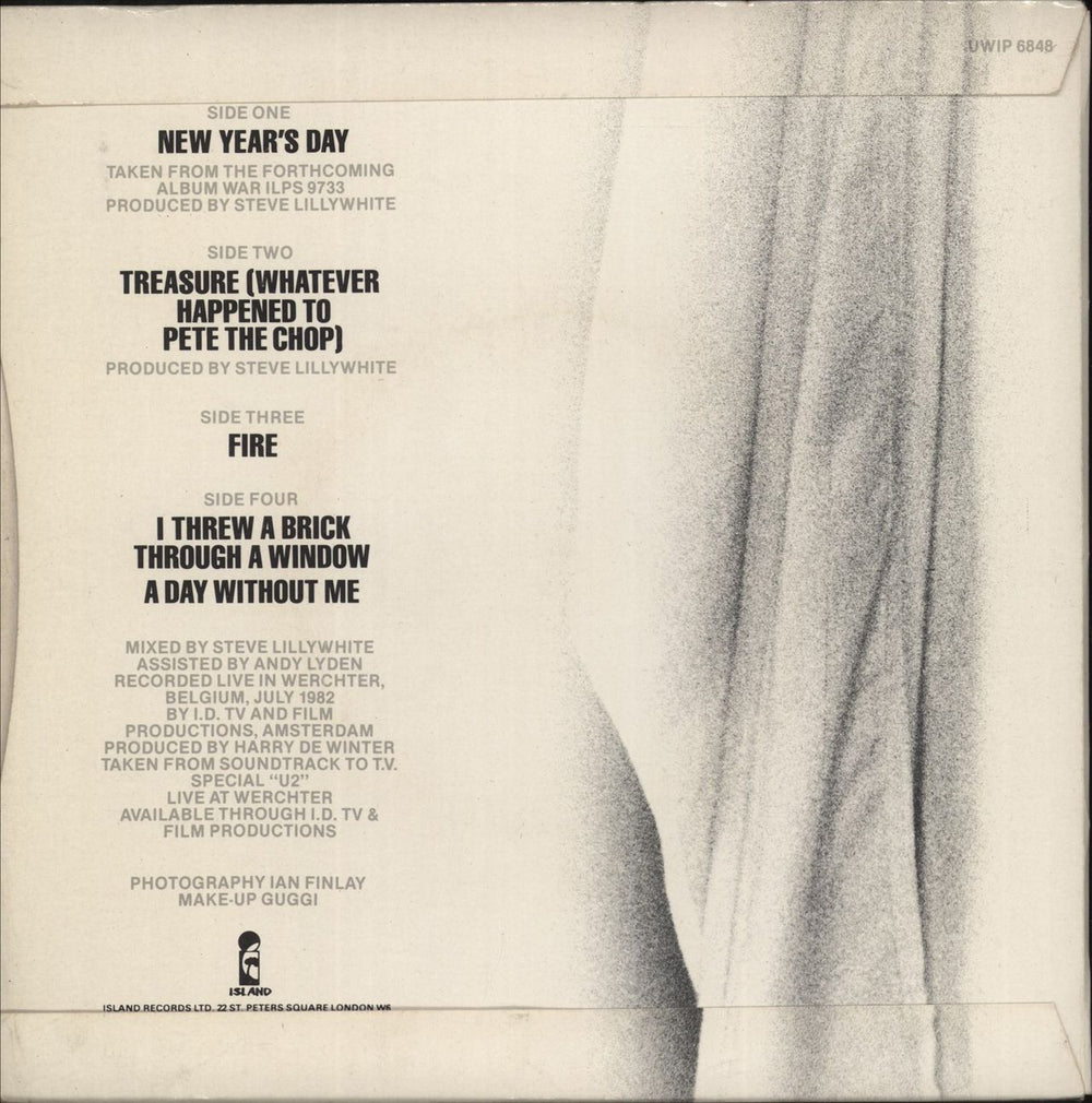 U2 New Year's Day - Double Pack UK 7" vinyl single (7 inch record / 45)