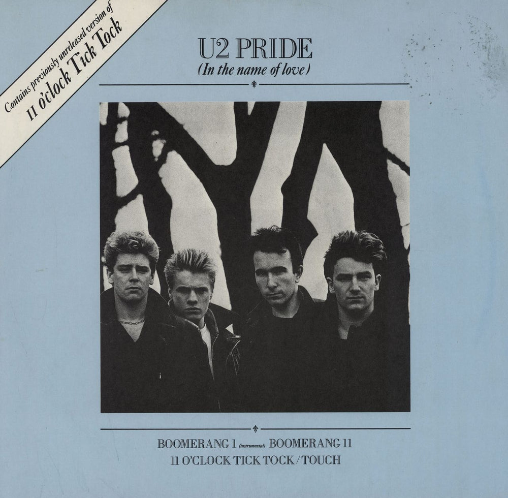 U2 Pride (In The Name Of Love) - EX UK 12" vinyl single (12 inch record / Maxi-single) ISX202