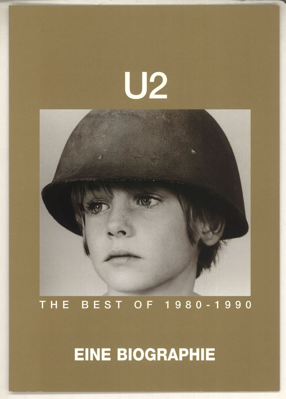 U2 The Best Of 1980-1990 - Eine Biographie German handbill SALES PRESENTER