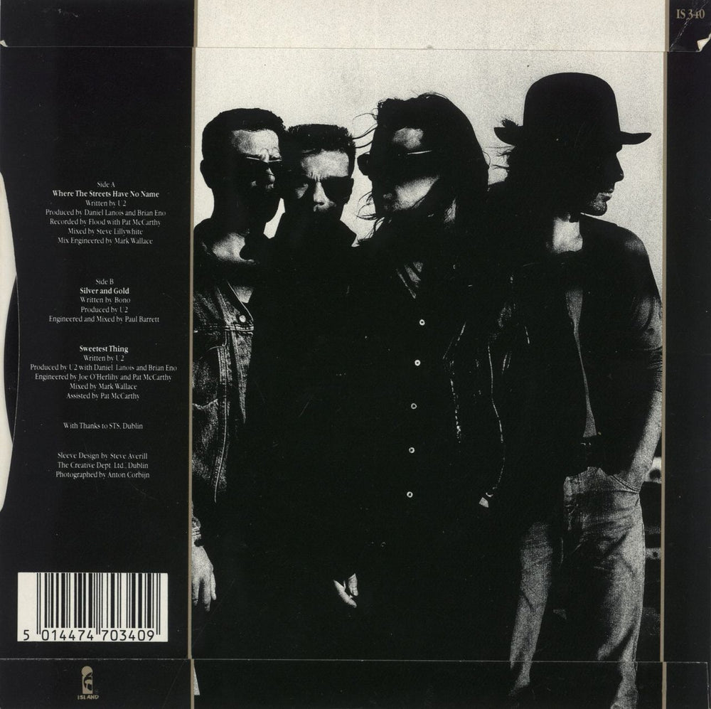 U2 The Joshua Tree Singles - EX UK 7" vinyl single (7 inch record / 45)