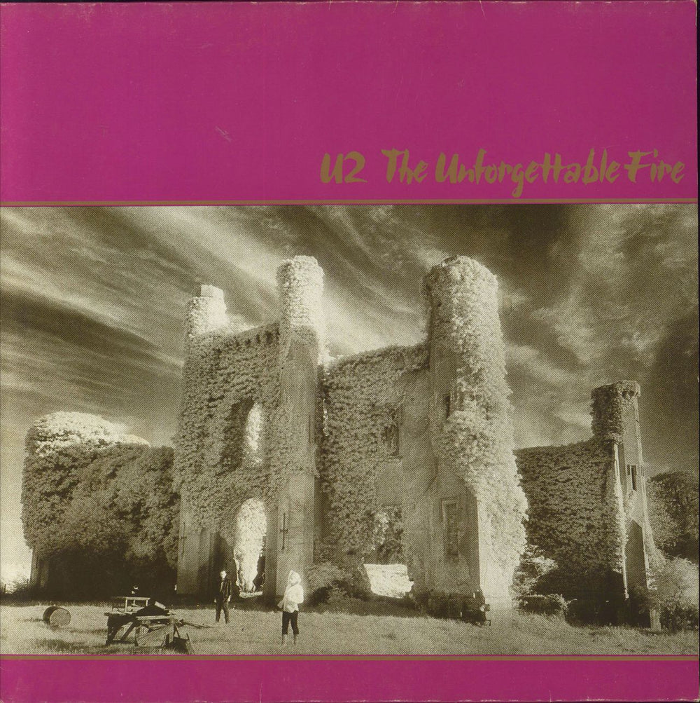 U2 The Unforgettable Fire German vinyl LP album (LP record) 206530-620