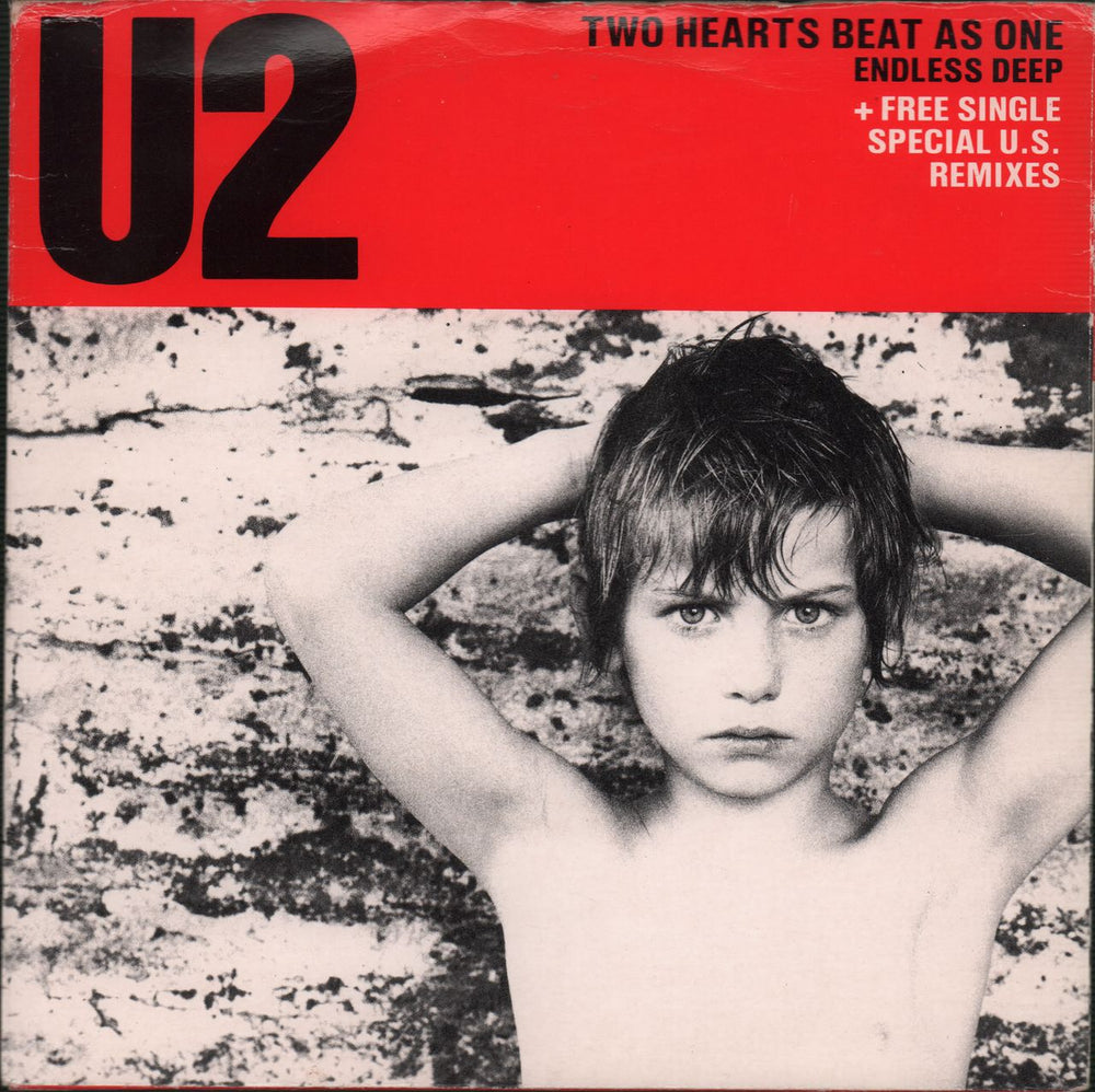 U2 Two Hearts Beat As One - Double Pack UK 7" vinyl single (7 inch record / 45) ISD109