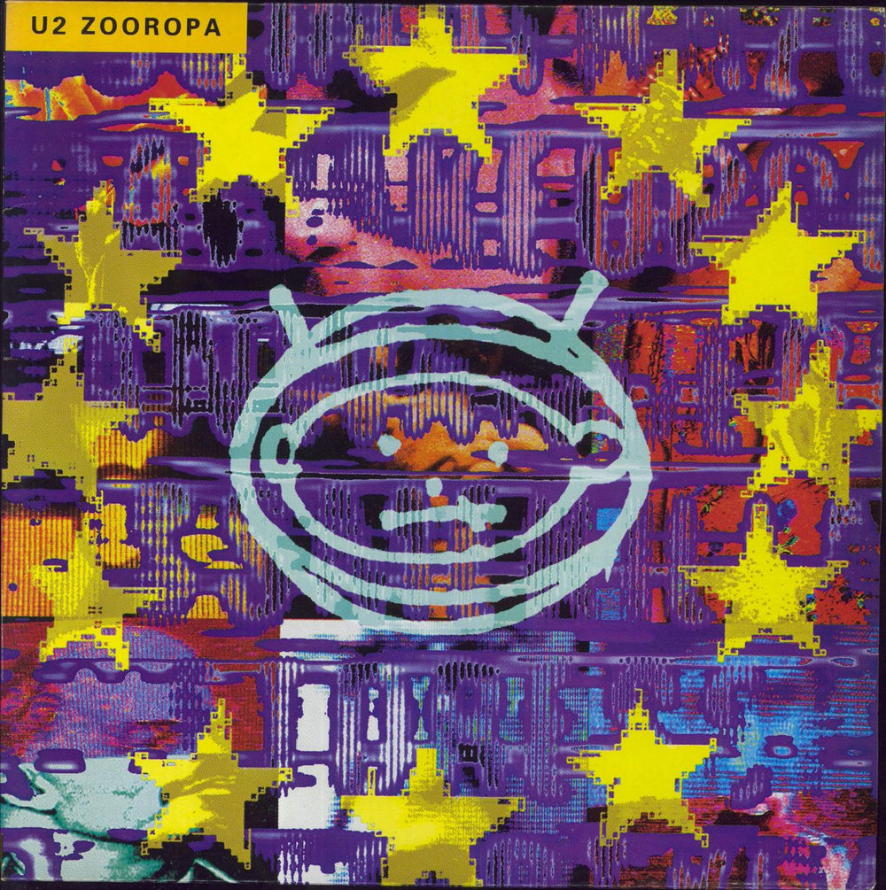 U2 Zooropa Korean vinyl LP album (LP record) 518047-1/RI3295