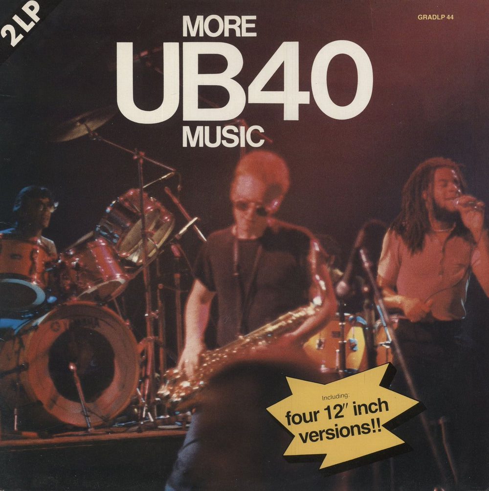 UB40 More UB40 Music Dutch 2-LP vinyl record set (Double LP Album) GRADLP44