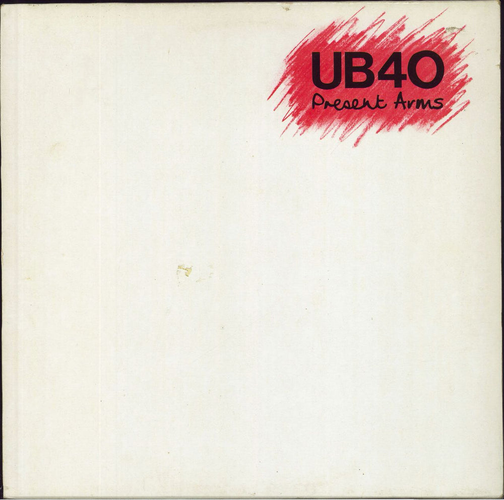 UB40 Present Arms UK vinyl LP album (LP record) LPDEP1